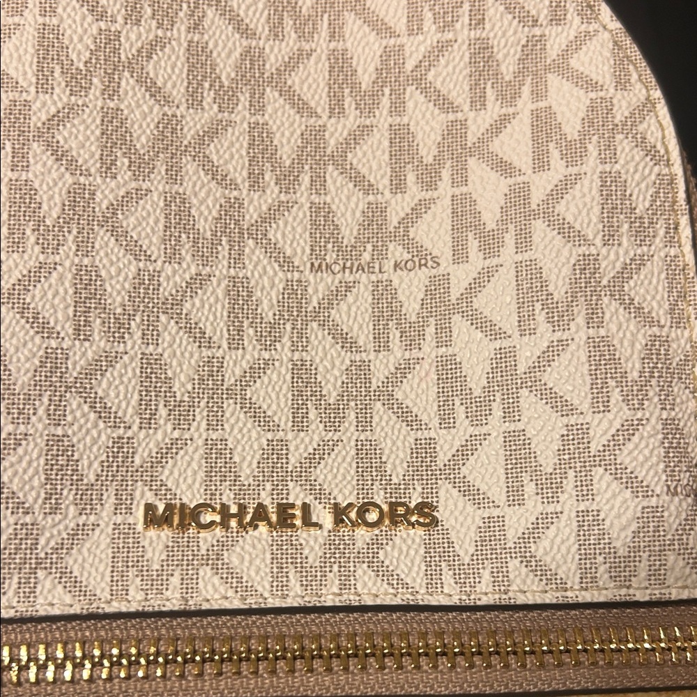 Michael Kors Beige and Yellow Women's Mini Backpack - Picture 2 of 12